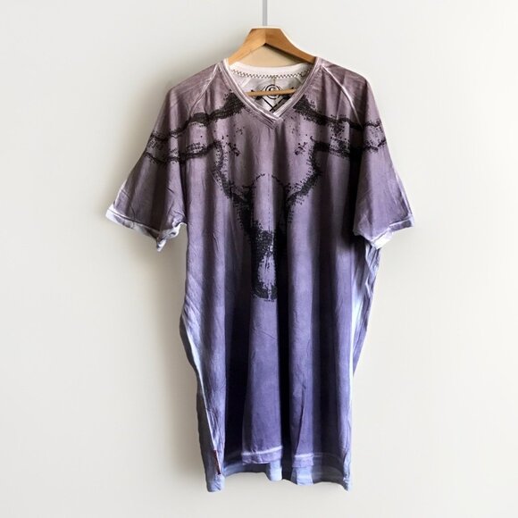 Blanco Label Industries‎ Men's T-shirt Shirt Size XXL Purple - Picture 1 of 8